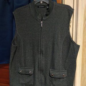Speculation Vests, Sleeveless Coats, Zip up